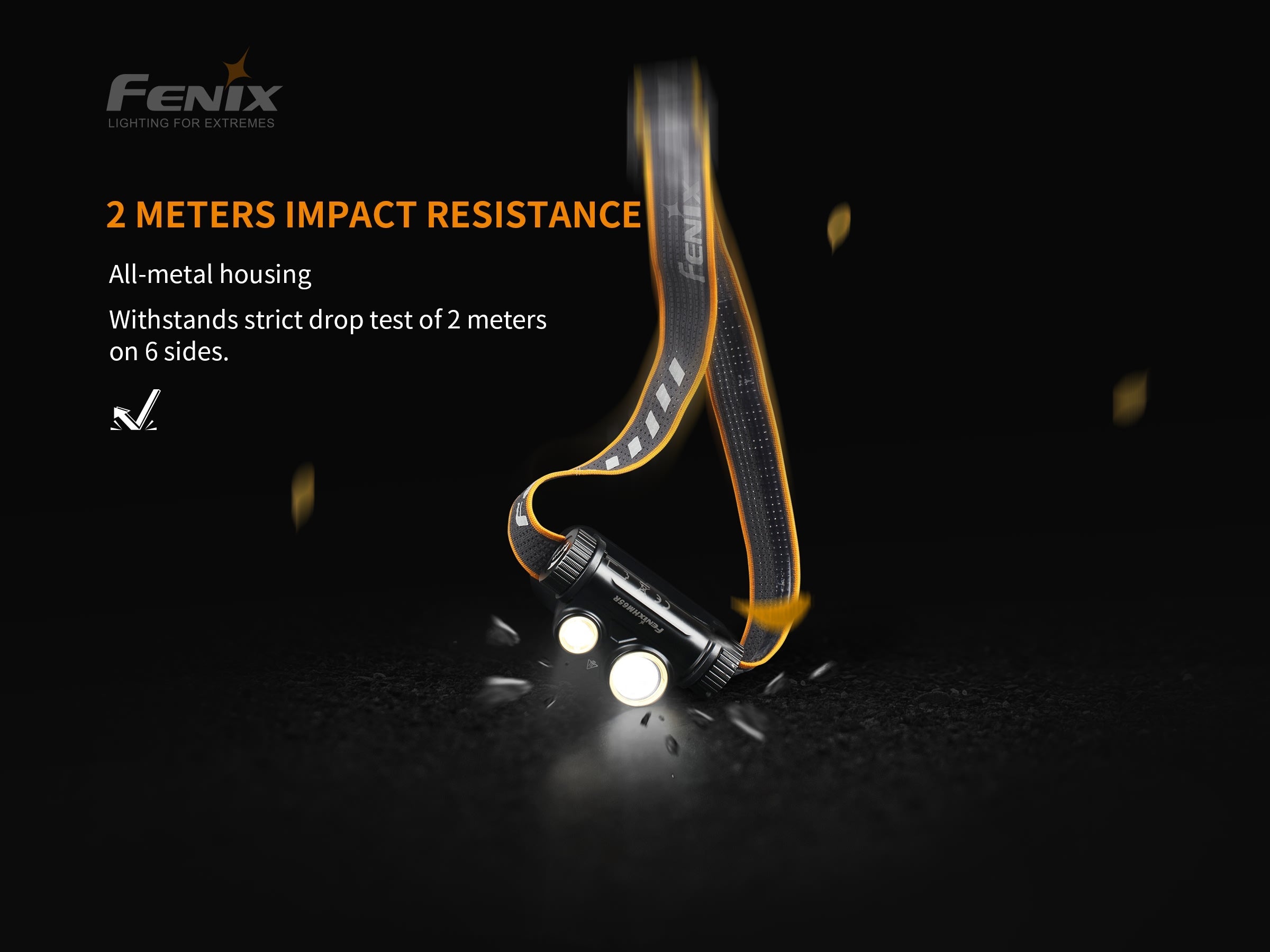 Fenix HM65R Rechargeable LED Headlamp - 1000 Lumens, USB-C Charging, Waterproof Headlight for Camping, Hiking, Running & Outdoor Adventures