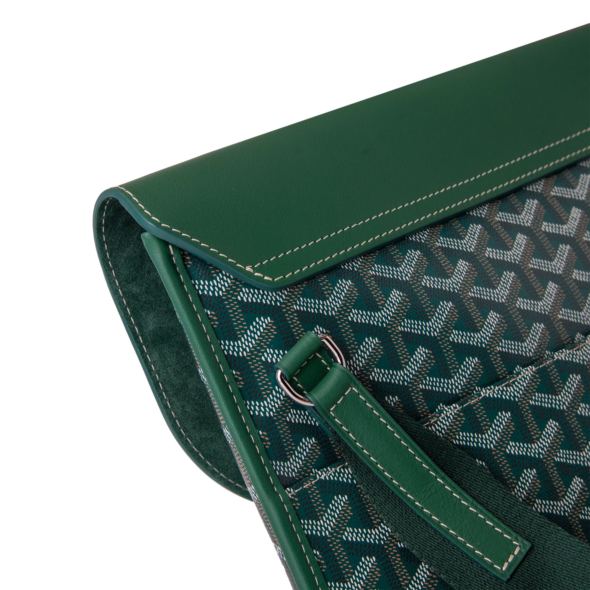 Goyard Coursier Green Messenger Bag for Men & Women - Waterproof Crossbody Shoulder Bag - Perfect for Travel, Work & Daily Use