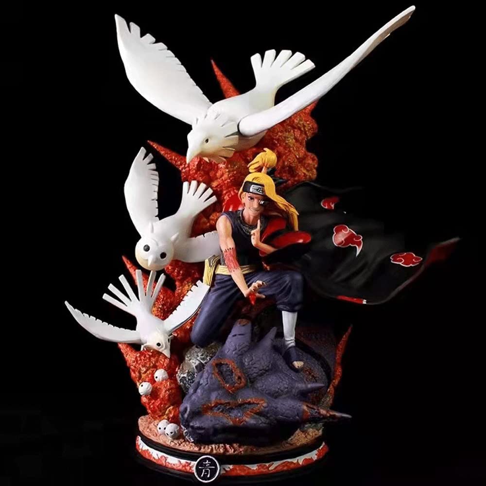 DOZAMI Anime Action Figure - Naruto Deidara PVC Statue Collectible Toy for Anime Fans and Game Lovers | Perfect for Display, Gift Giving, and Anime Collections