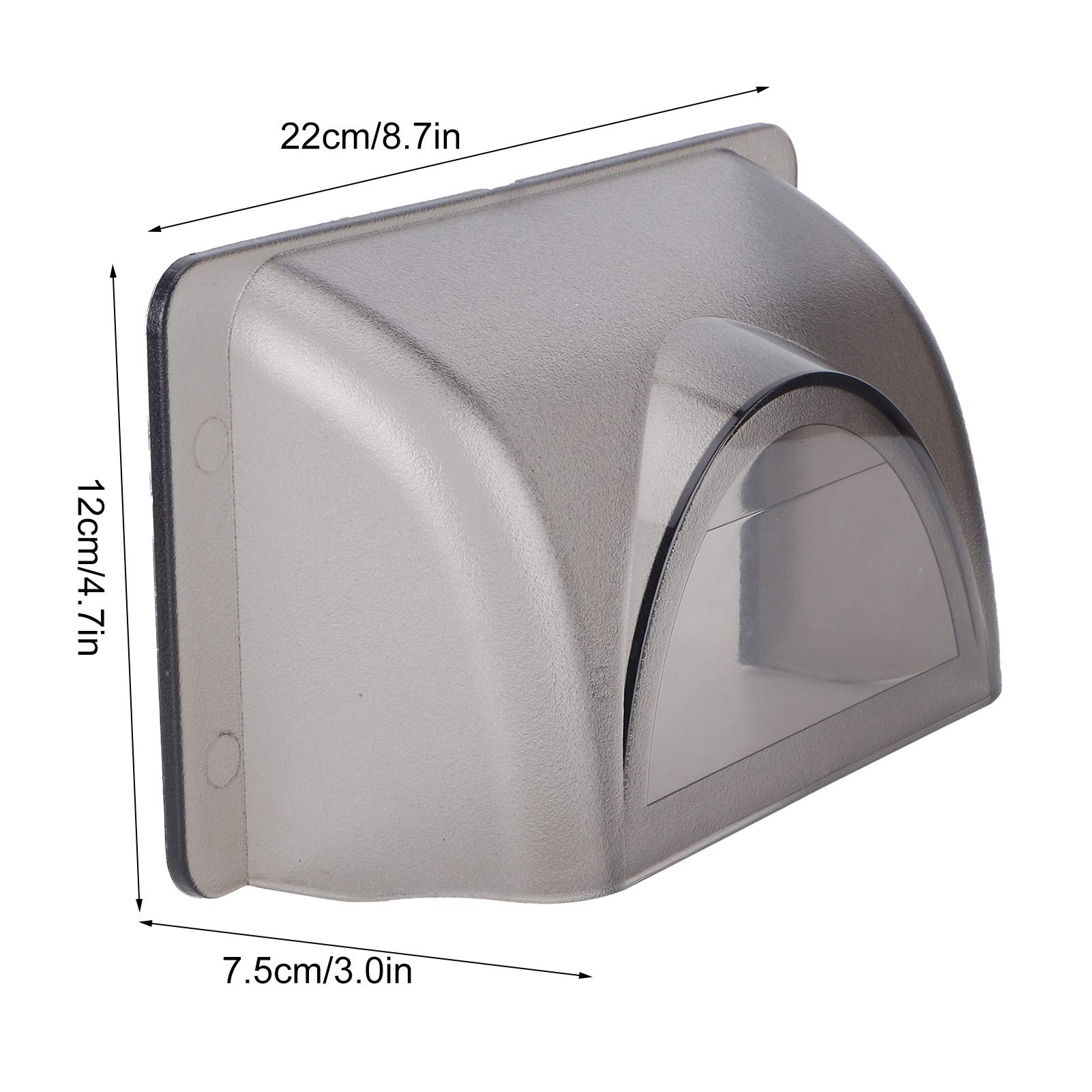 Waterproof Doorbell Rain Cover Protector - Plastic Shield for Smart Doorbells, Fingerprint Access Controllers - Ideal for Home, Office & Outdoor Use in All Weather Conditions