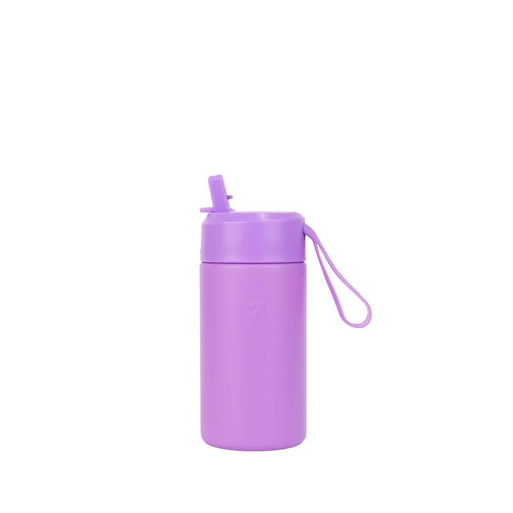 Montii Fusion Sipper Drink Bottle - 350ml Leak-Proof Insulated Water Bottle for Kids & Adults | Perfect for School, Gym, Hiking & Travel
