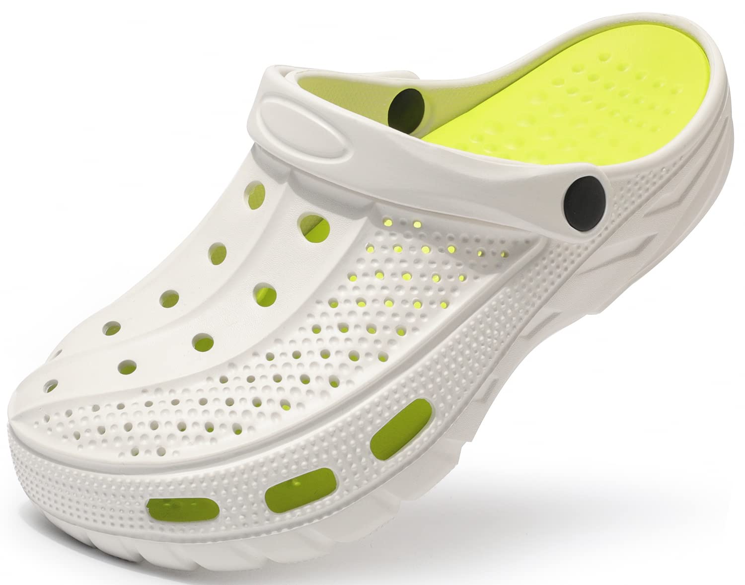**ChayChax Arch Support Clogs for Men & Women – Slip-On Garden Shoes with Removable Cushion Footbed – Comfortable Outdoor Beach Slippers for Walking, Gardening & Relaxation**