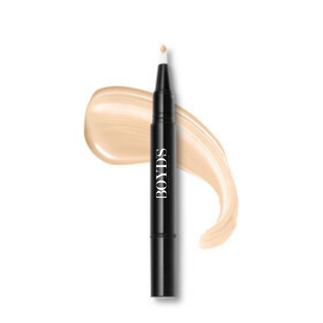 BOYD'S MINERAL ILLUMINATOR & CONCEALER - Lightweight Brightening Makeup for Dark Circles & Skin Imperfections | Perfect for Daily Wear & Special Occasions