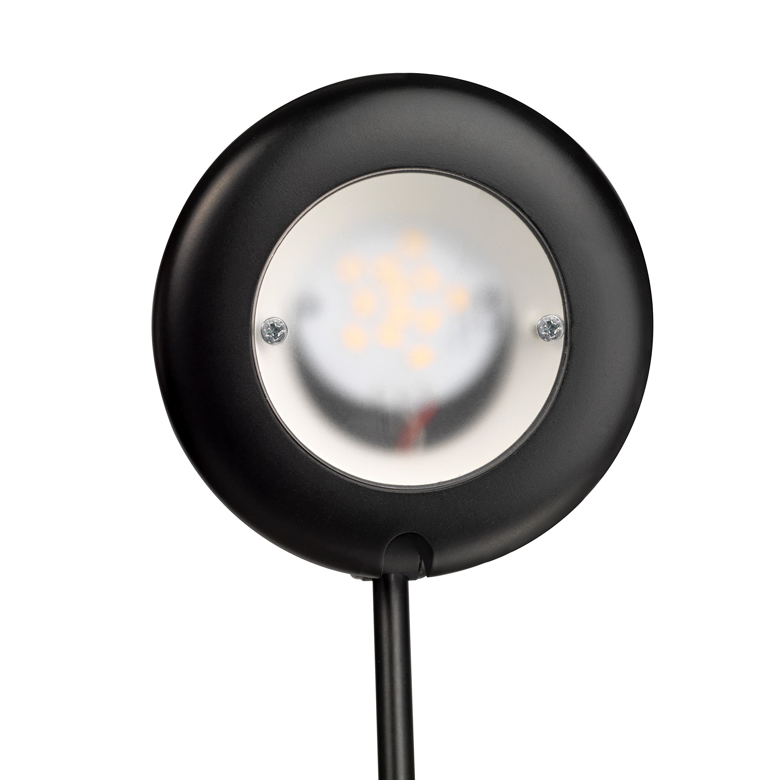 Joker 2.0 LED Desk Lamp with Adjustable Brightness - Black Modern Study Light for Office, Reading & Gaming (Eye-Caring Task Lighting)