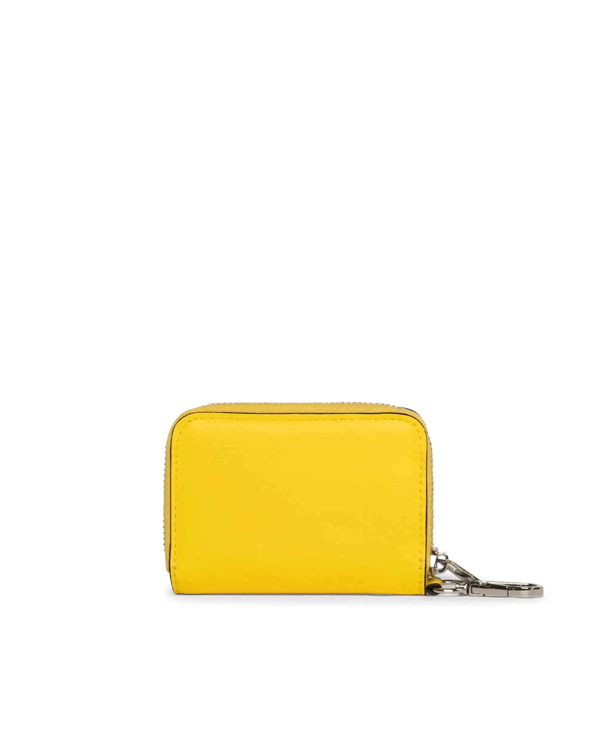 Mini Logo Print Zip Cardholder - Slim RFID Blocking Wallet for Men & Women - Perfect for Travel, Business & Everyday Use