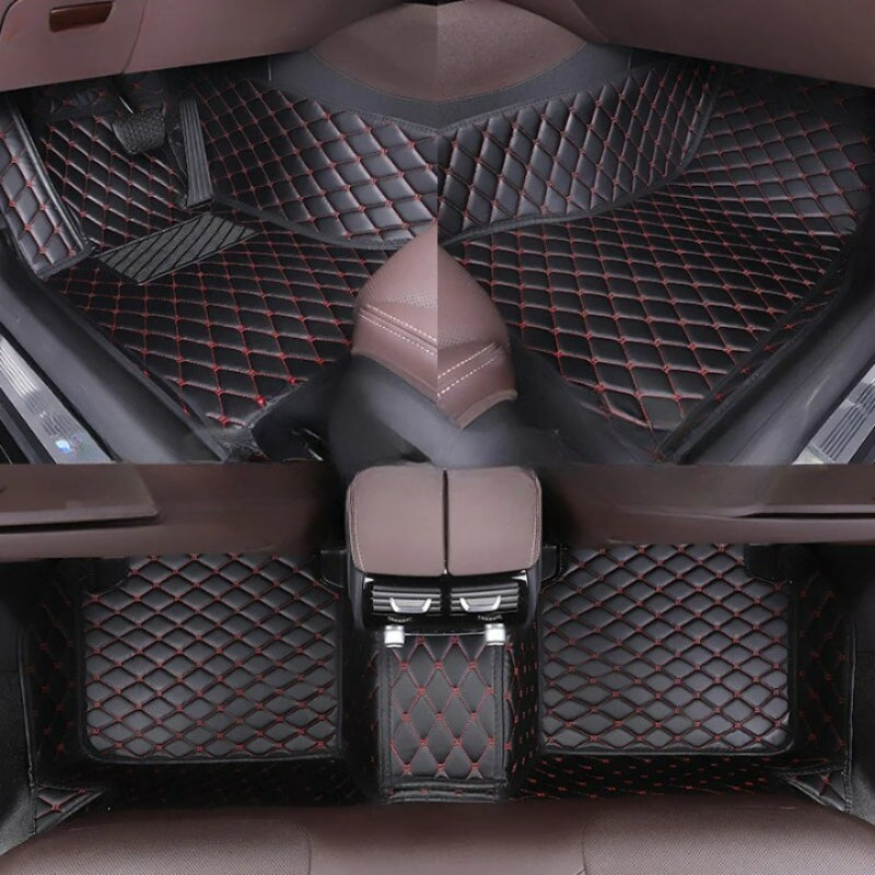 Premium All-Weather Floor Mats for Maserati Levante SUV - Custom Fit Car Mats with High Edges & Non-Slip Backing - Perfect for Daily Driving, Road Trips & Off-Road Adventures