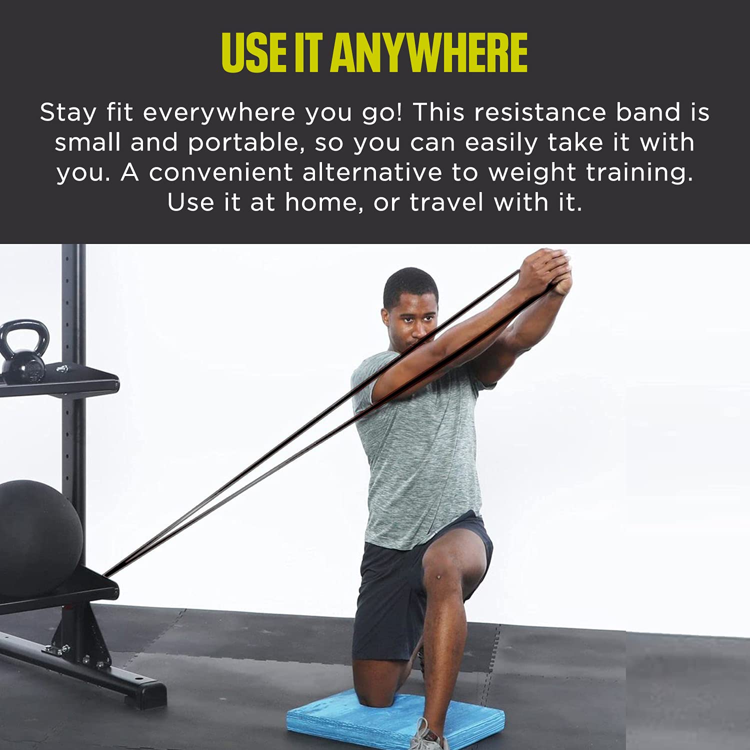 AXLE Home Gym Resistance Band - 1/2