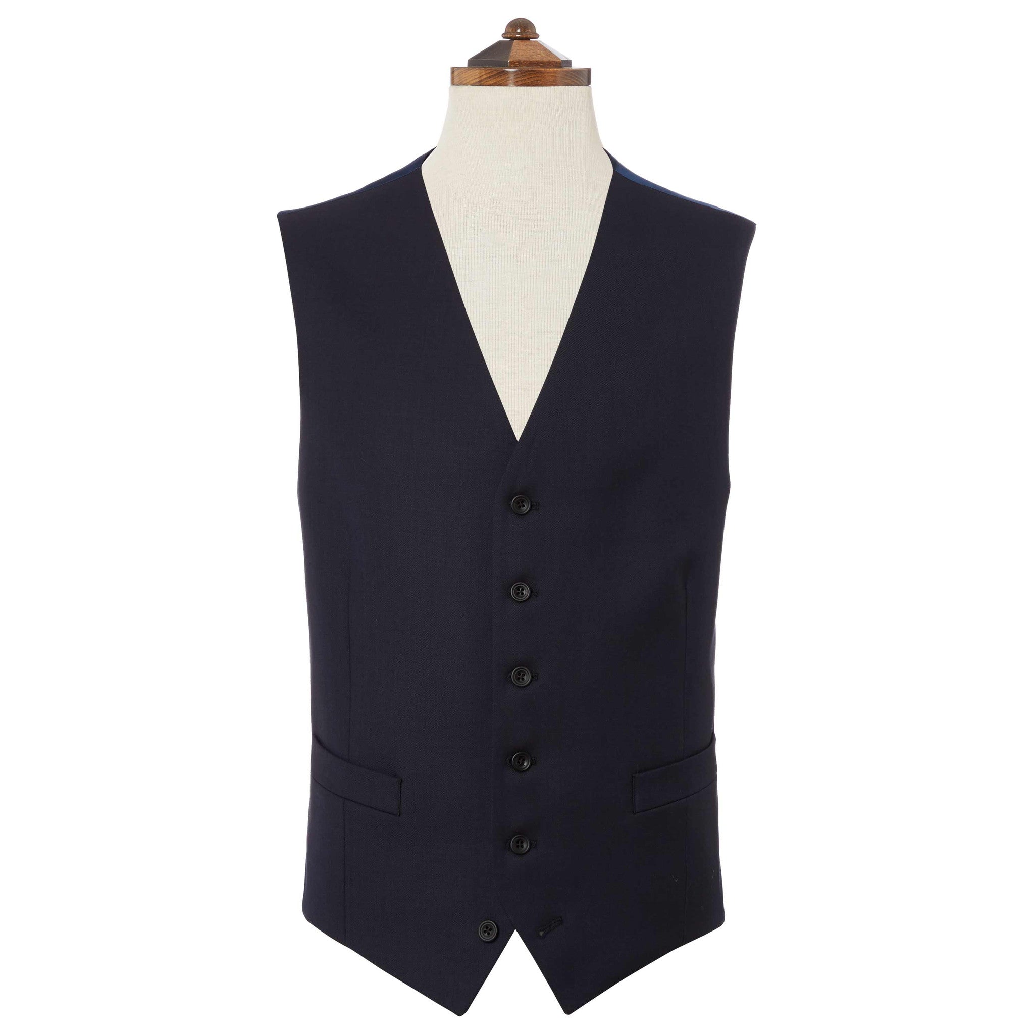 Stylish Hyde Navy Pick and Pick Waistcoat for Men | Premium Textured Vest for Formal & Casual Wear | Perfect for Weddings, Office & Smart Outfits
