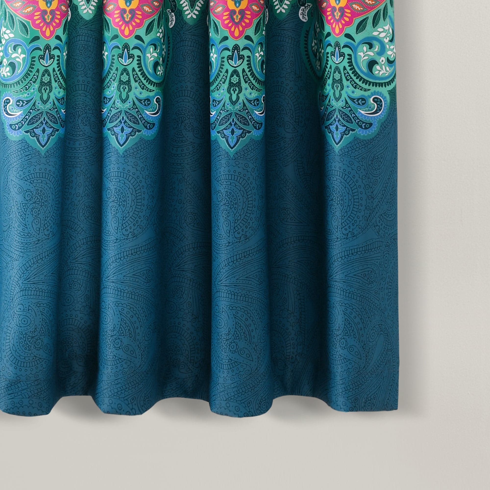 Boho Chic Light Filtering Window Curtains - 2 Panels Set for Living Room, Bedroom & Nursery - Sheer Drapes with Tassel Trim for Soft Natural Light & Privacy