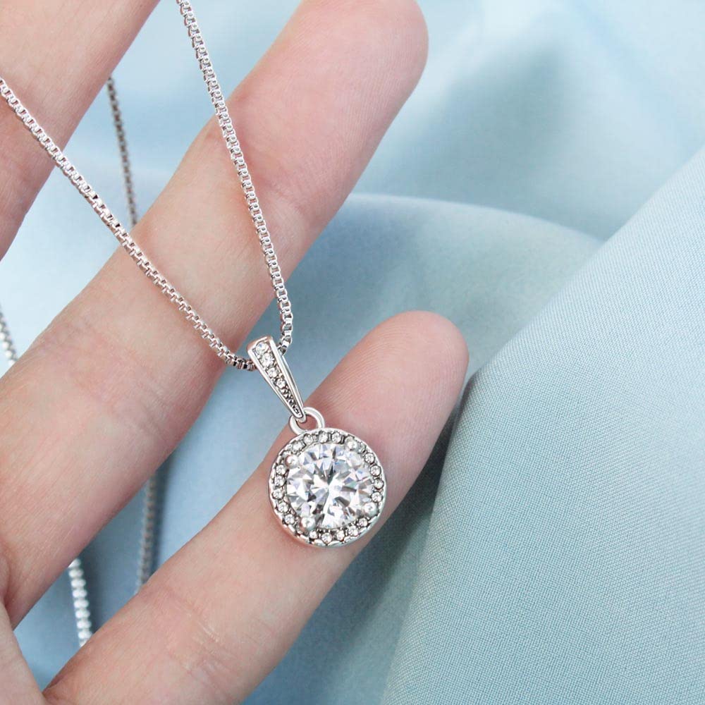 Bonus Mom Necklace Gift for Stepmom - Elegant Pendant Jewelry Present with Message Card & Gift Box - Perfect for Mother's Day, Birthday, or Just Because - Thoughtful Gift from Stepdaughter or Stepson