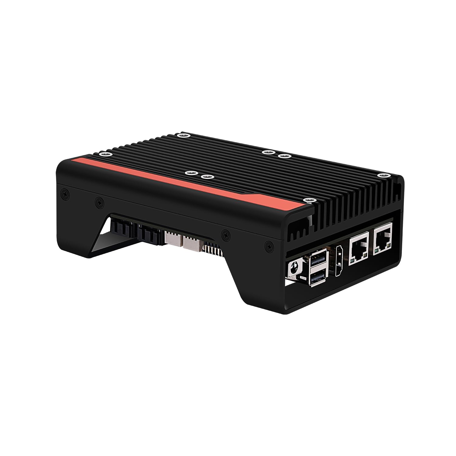 HUNSN Mini PC Firewall Appliance - Intel N200, 32GB RAM, 512GB SSD, 2x2.5GbE LAN, HDMI, DP - Ideal for Mikrotik, OPNsense, VPN Router, DIY & 3D Printing Projects - Perfect for Home Office Network Security and Small Business Firewall Solutions