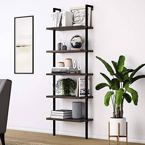 Black Walnut- 5 Shelf