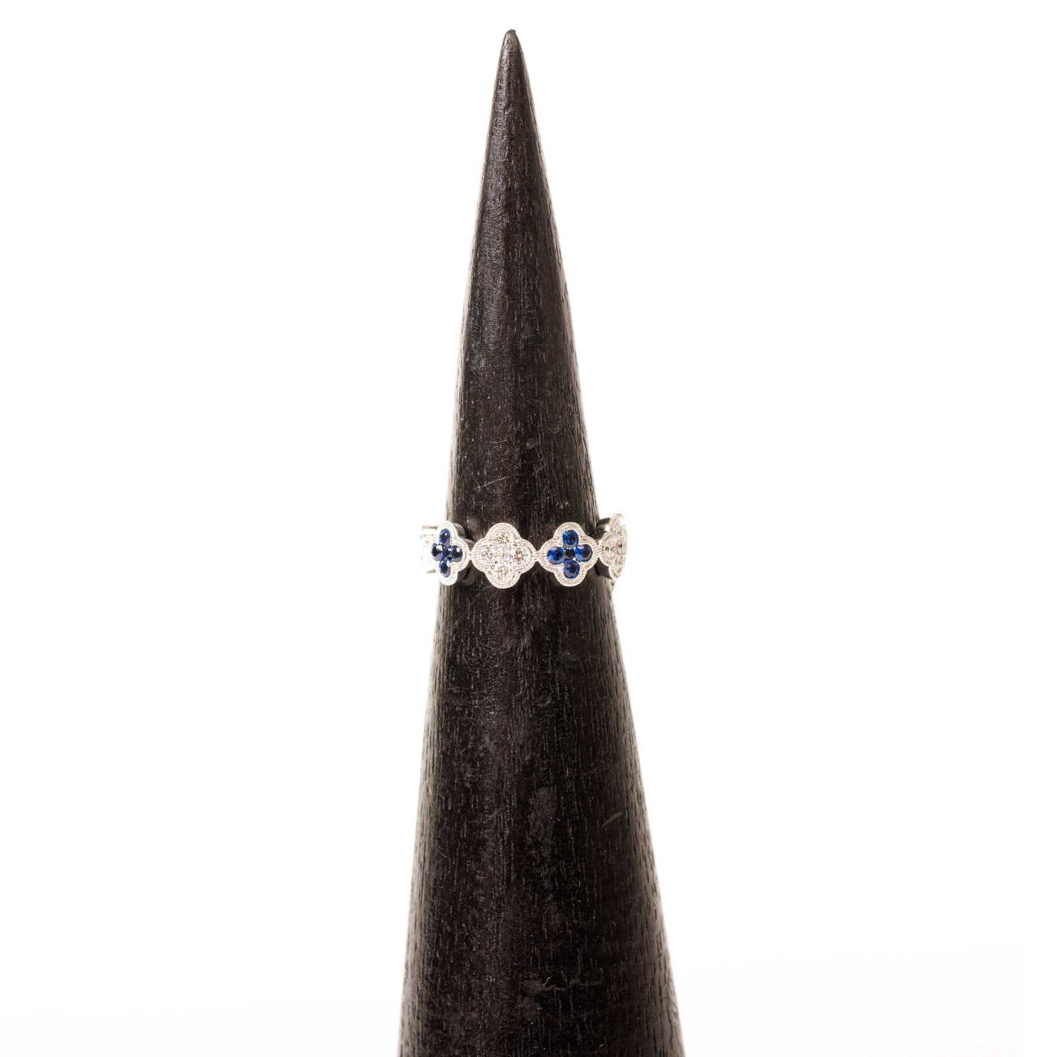 Edith Quatrefoil Ring - Elegant Sterling Silver Jewelry for Women | Perfect Gift for Anniversary, Birthday & Special Occasions | Handcrafted Vintage-Inspired Fashion Accessory