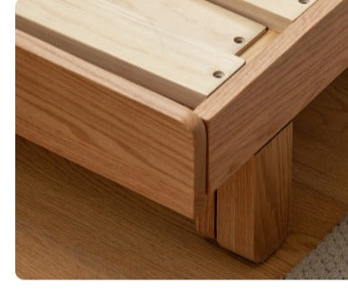 Solid Oak & Beech Wood Sofa Bed - Convertible Sleeper Sofa for Small Spaces, Guest Room & Living Room Furniture - Durable & Stylish Modern Design
