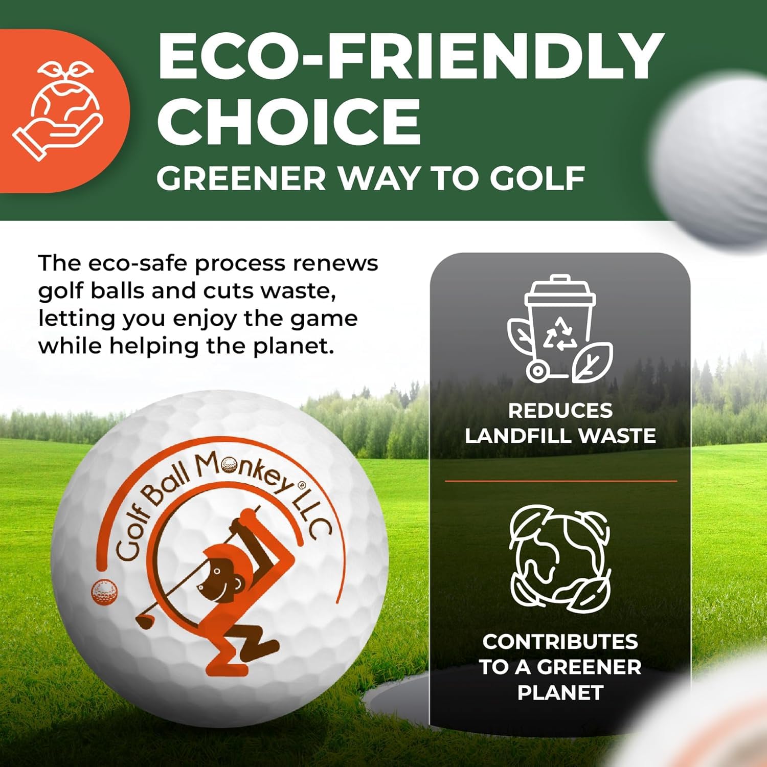 Kirkland Recycled Golf Balls Bulk - Performance Plus for Men | Driving Range & Practice