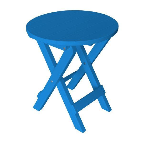 Portable Folding Bistro Table - Compact Outdoor Patio Dining Set for Small Spaces, Balcony, Garden & Picnic Use