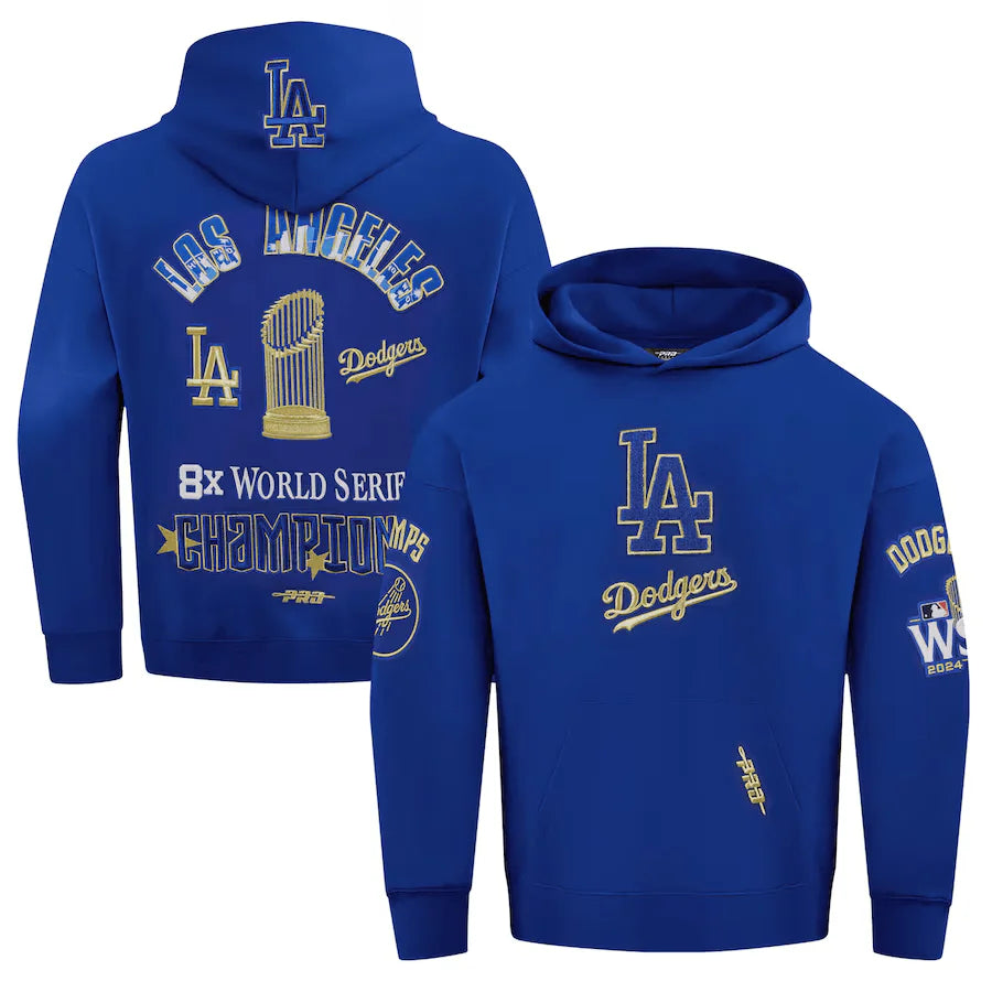2024 World Series Champions Los Angeles Dodgers Hoodie for Men - Pro Standard Baseball Fan Gear for Game Day & Casual Wear