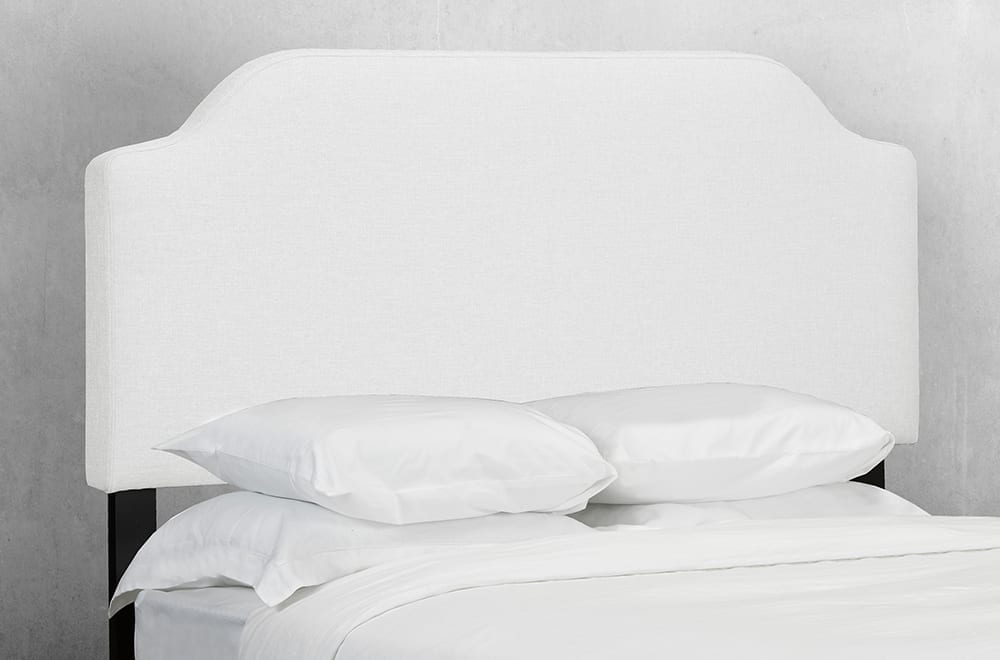 Canadian Made Upholstered Headboard - Queen Size Fabric Bed Frame Headboard for Bedroom Decor | Perfect for Master Bedroom, Guest Room & Home Staging