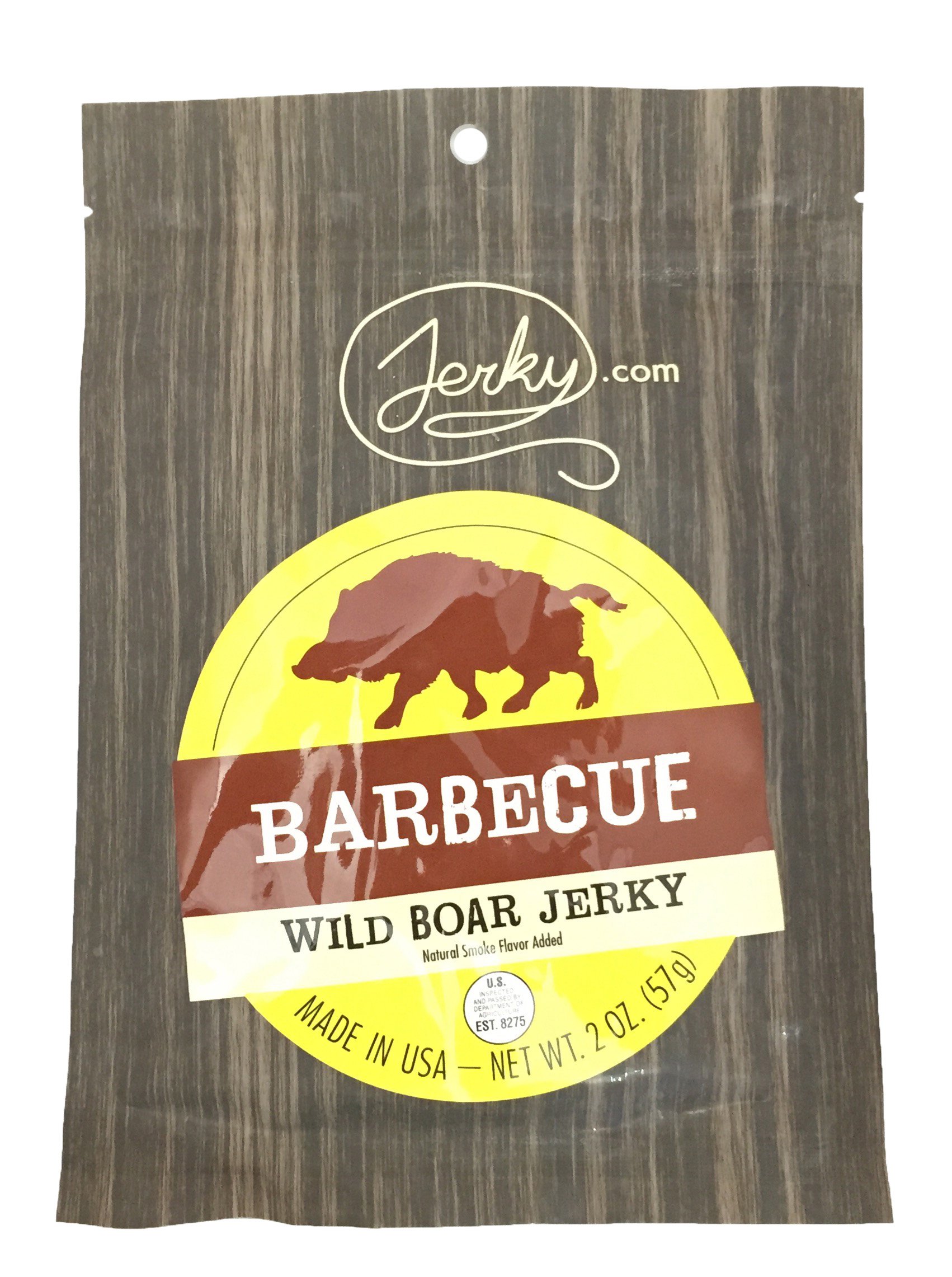 Premium Wild Boar Jerky - All Natural High Protein BBQ Meat Snack, No Preservatives - Healthy Keto & Paleo Friendly Snacks for Adults - 1.75oz Pack - Perfect for Camping, Hiking & Road Trips