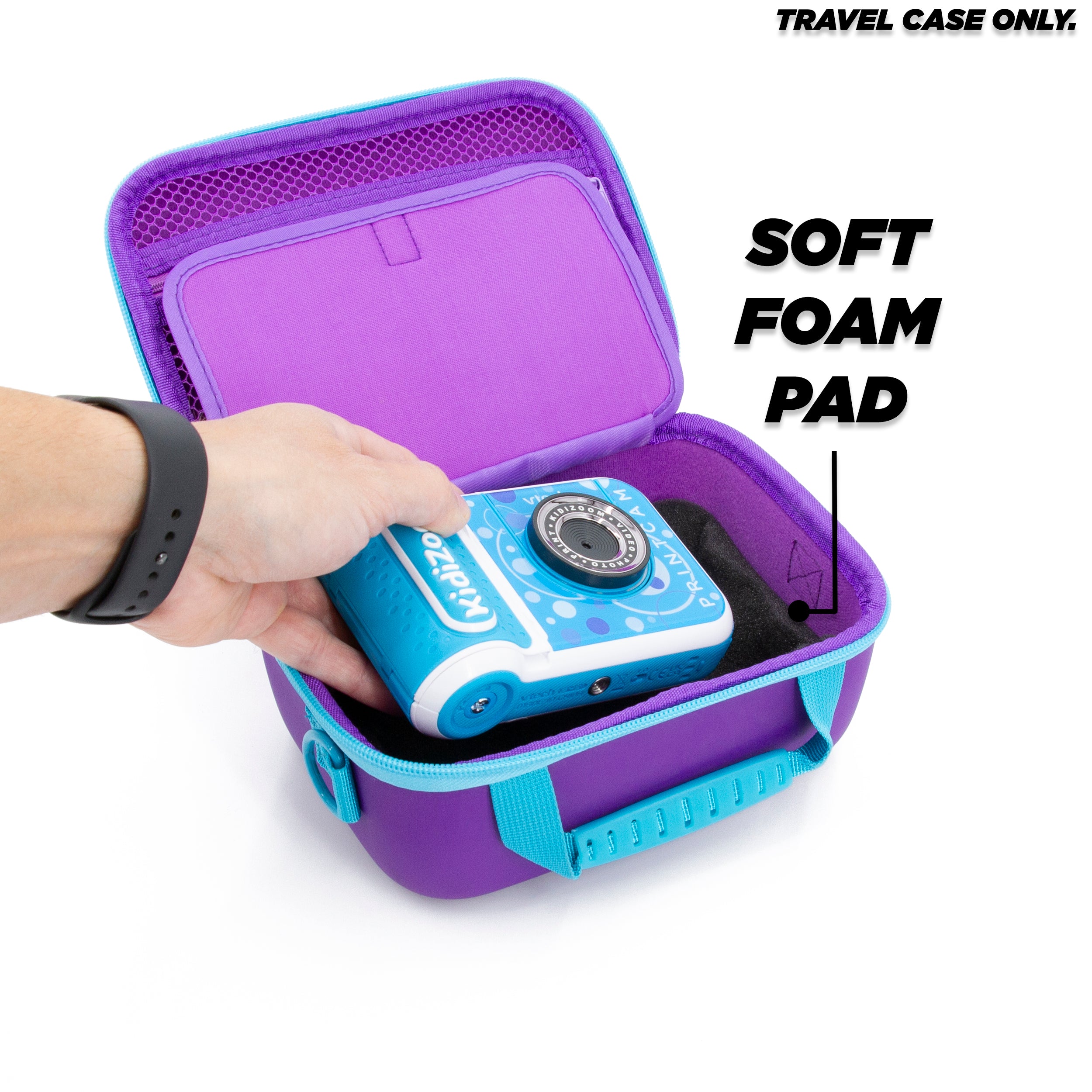 Kidizoom PrintCam Protective Case - Durable Kid-Safe Camera Cover with Storage for Photo Paper & Accessories - Perfect for Travel, School & Creative Photography Projects