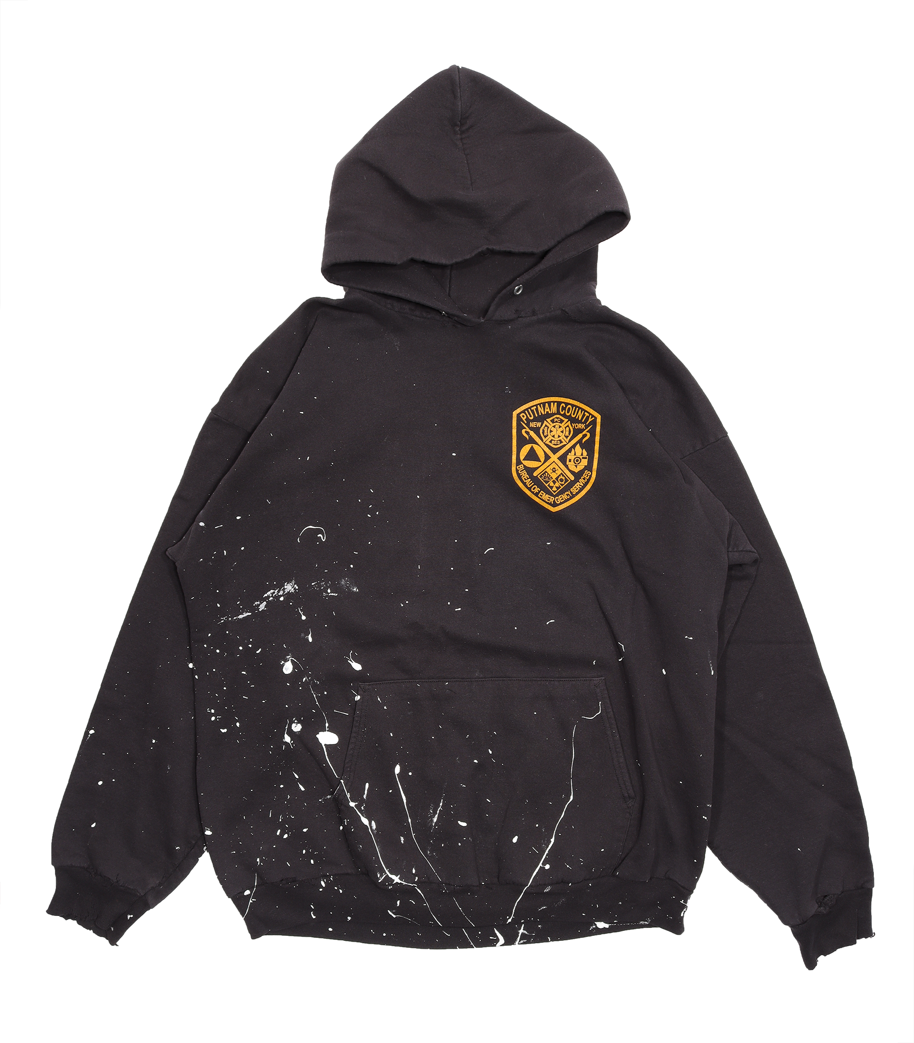 Vintage 1990s Putnam County Fire Investigator Hoodie - Retro Firefighter Sweatshirt for Men & Women - Perfect for Casual Wear, Work, and Collector's Gifts