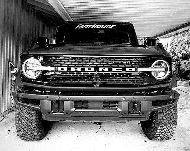 FASTHOUSE Premium Black Vinyl Decal - 9 Inch Removable Sticker for Laptops, Cars, Walls & DIY Home Decor - Waterproof & Durable Adhesive for Indoor & Outdoor Use