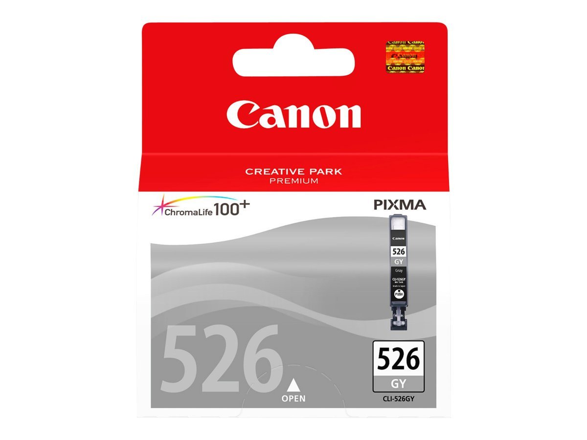 Genuine Canon CLI-526GY Grey Ink Cartridge - Compatible with PIXMA MG Series Printers - High-Quality Replacement for Photo Printing & Office Documents