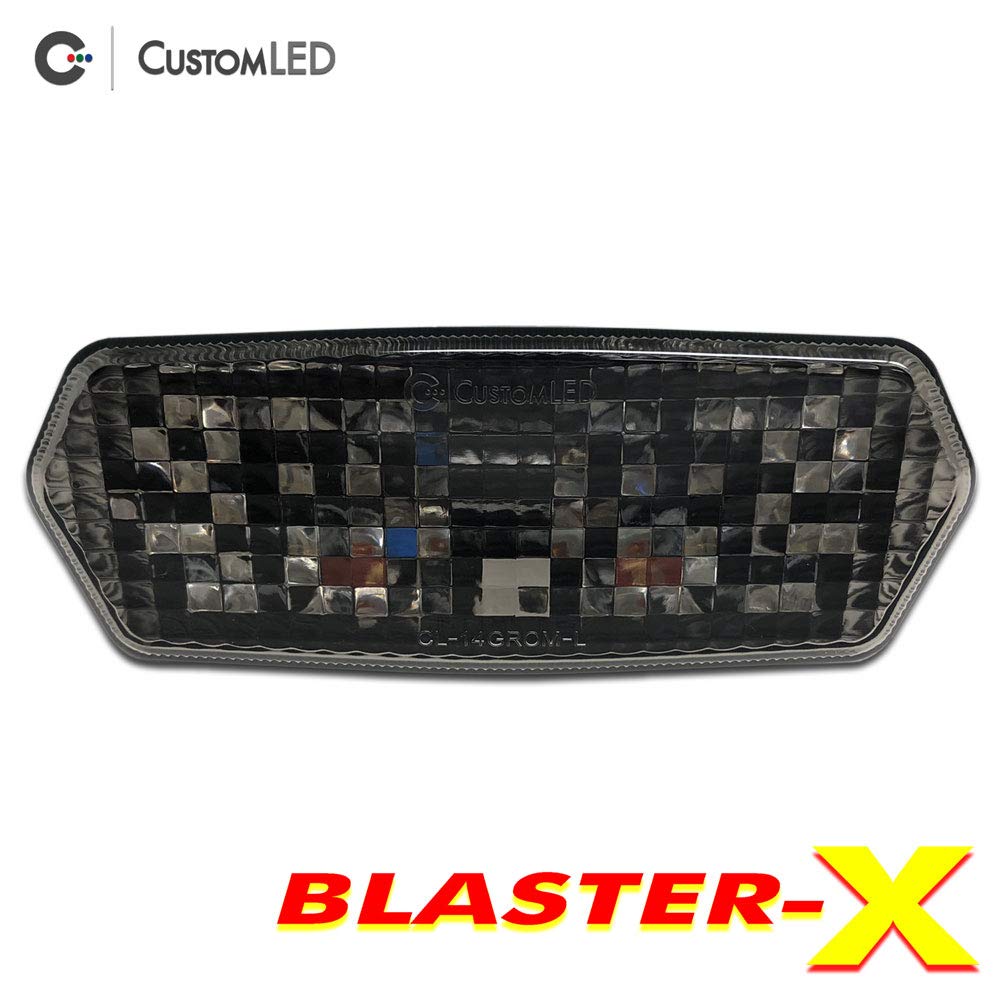 Blaster-X Integrated LED Tail Light for 2019-2025 Honda Monkey - Smoked Lens US Spec | High Visibility Brake Light | Perfect for Night Riding & Custom Motorcycle Builds