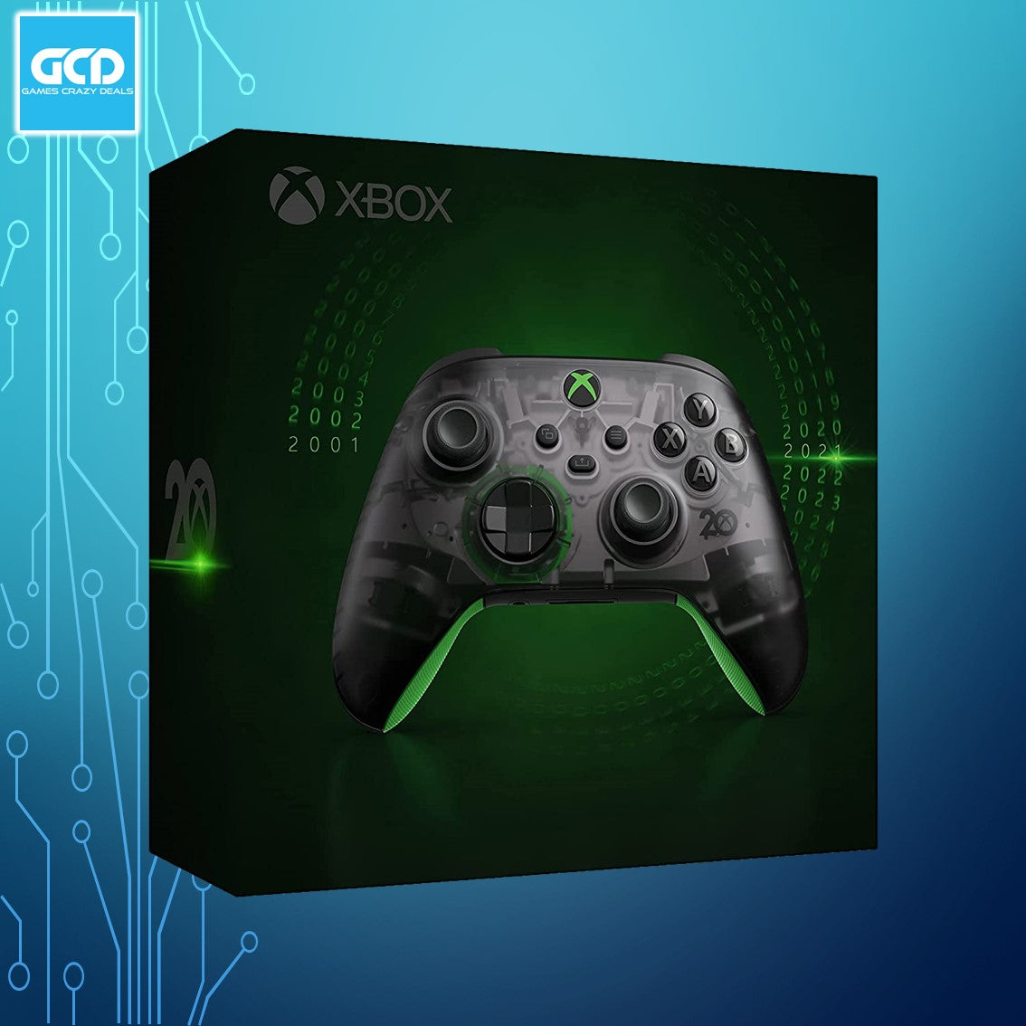 Xbox Wireless Controller 20th Anniversary Special Edition - Limited Edition Gamepad for Xbox Series X/S & PC Gaming - Perfect for Competitive Play & Collectors