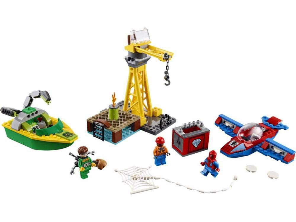 LEGO Marvel Spider-Man: Doc Ock Diamond Heist Building Kit (76134) - 150-Piece Superhero Toy Set for Kids & Collectors | Creative Play, Birthday Gifts & Marvel Action Figure Displays