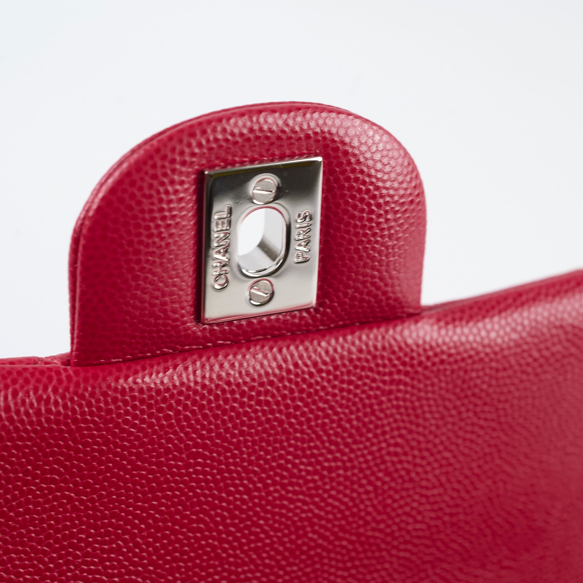 Chanel Caviar Mini Rectangular Flap Bag 26cm Red - Luxury Designer Crossbody Purse for Women | Perfect for Evening Parties, Date Nights & Special Occasions