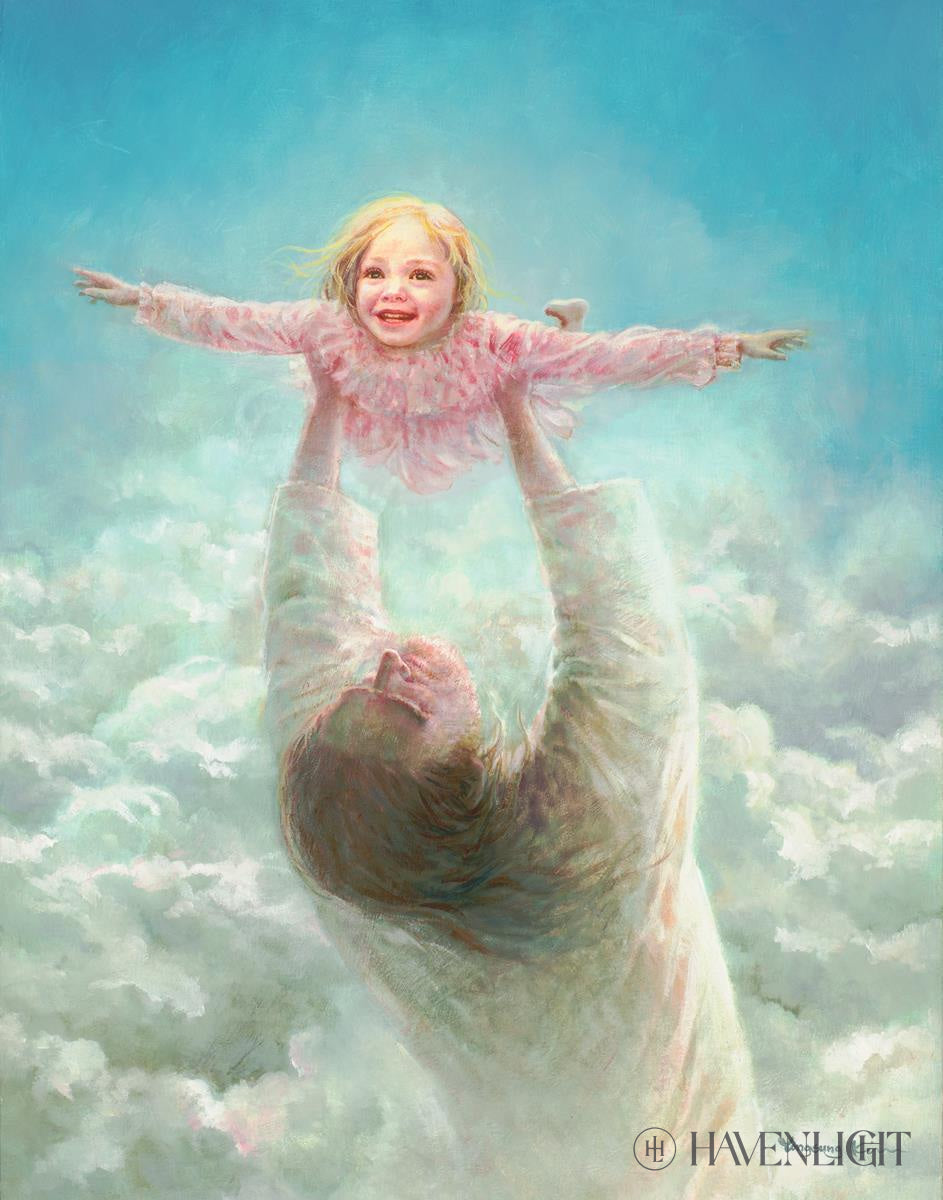 Arms Of Faith By Yongsung Kim - Inspirational Christian Wall Art - Perfect for Home Decor, Church & Office - Motivational Scripture Painting for Living Room, Bedroom & Prayer Space