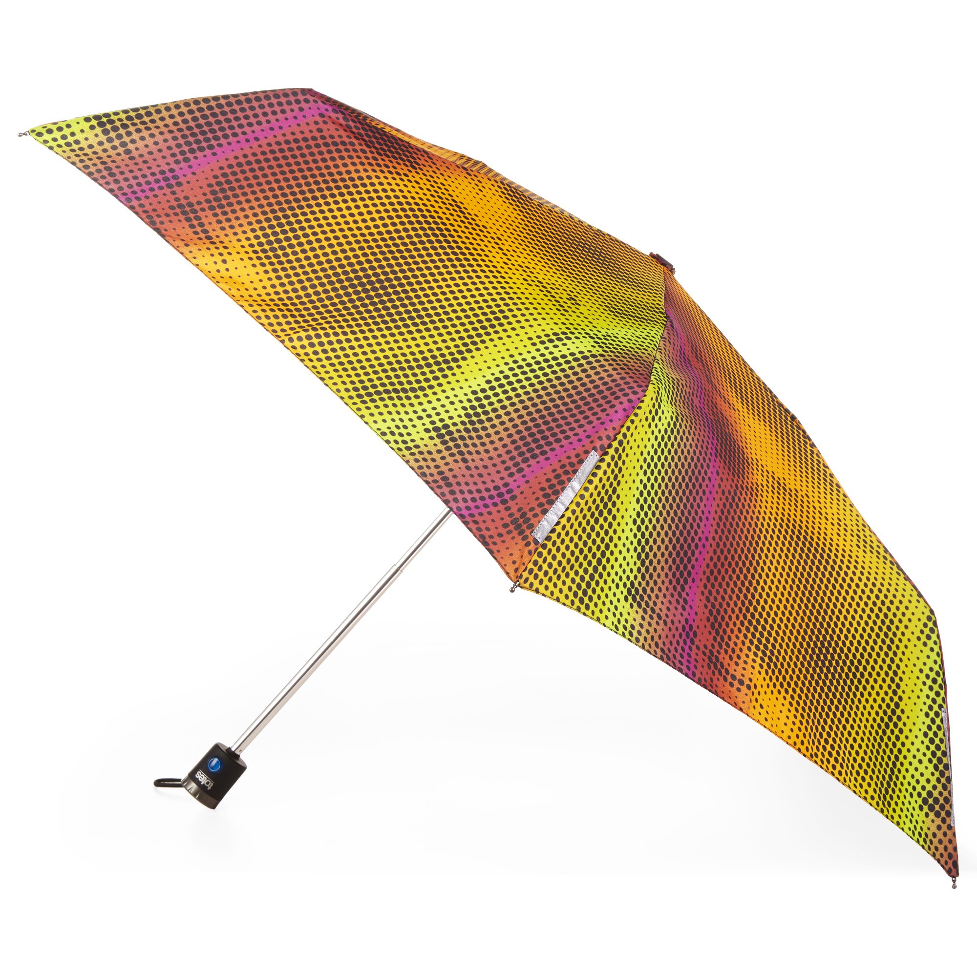 Totes Trx Manual Light-N-Go Trekker Umbrella - Compact Windproof Travel Umbrella with Auto Open/Close for Hiking, Camping & Outdoor Adventures