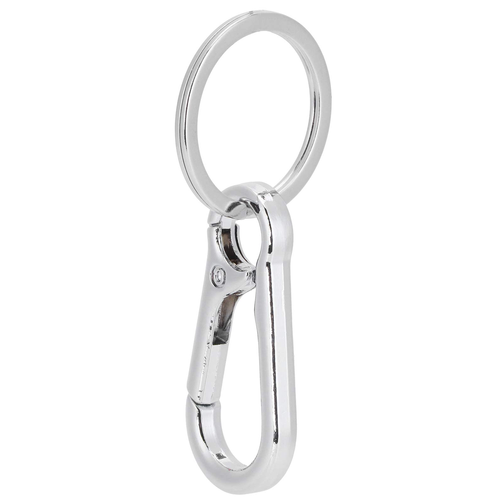 Alvinlite Alloy Carabiner Keychain - 12pcs Key Holder for Car & Home Organization