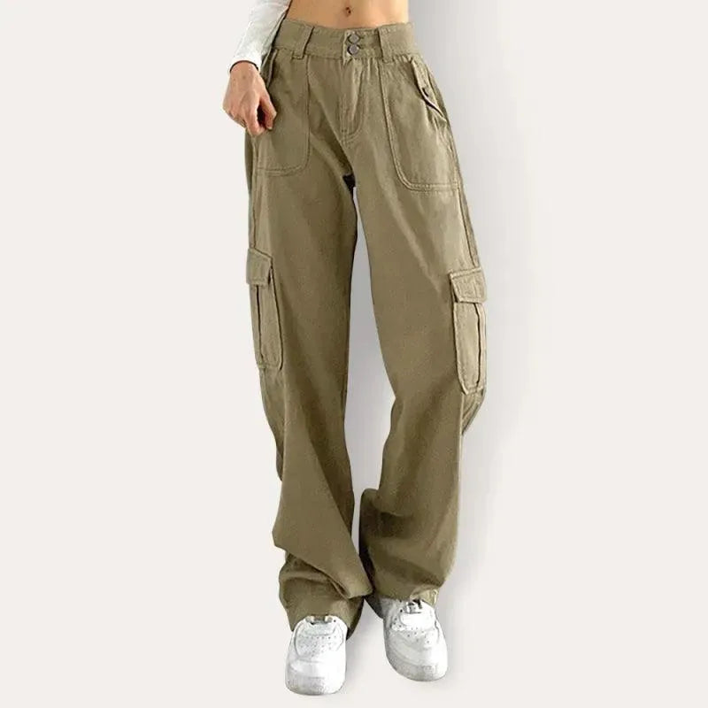 Stylish Loose Wide Leg Women's Pants - Comfortable High Waisted Flowy Trousers for Casual & Office Wear | Perfect for Summer Outfits & Travel