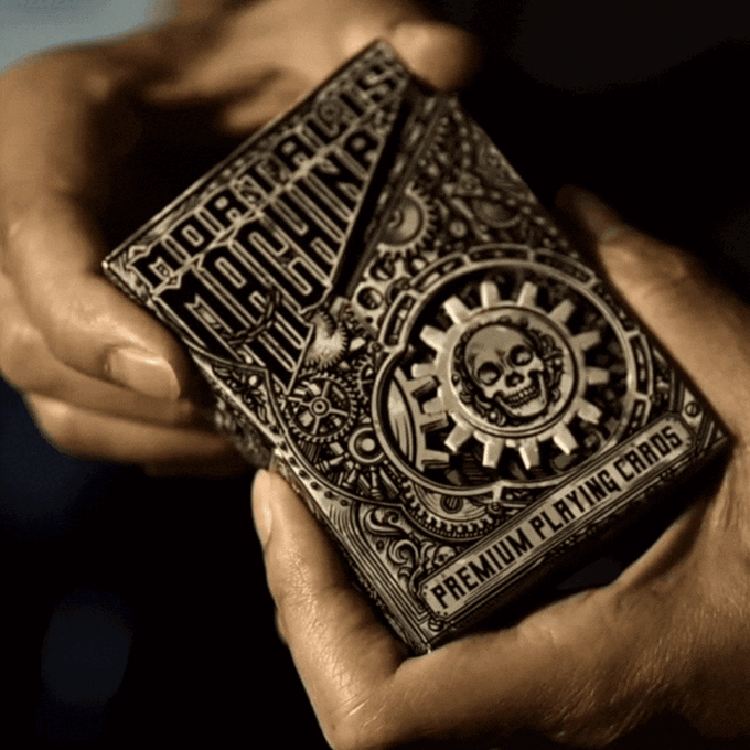 Mortalis Machina Premium Playing Cards - Unique Gothic Design for Poker, Magic Tricks & Collectors | Perfect for Game Nights, Gifts & Cardistry