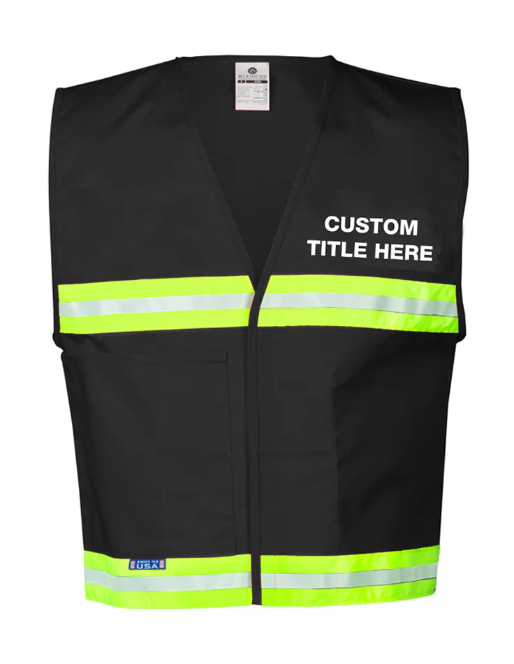 4200 Series Incident Command Vest - High Visibility Safety Vest for Emergency Response & Disaster Management - Ideal for Firefighters, Police & Search & Rescue Teams
