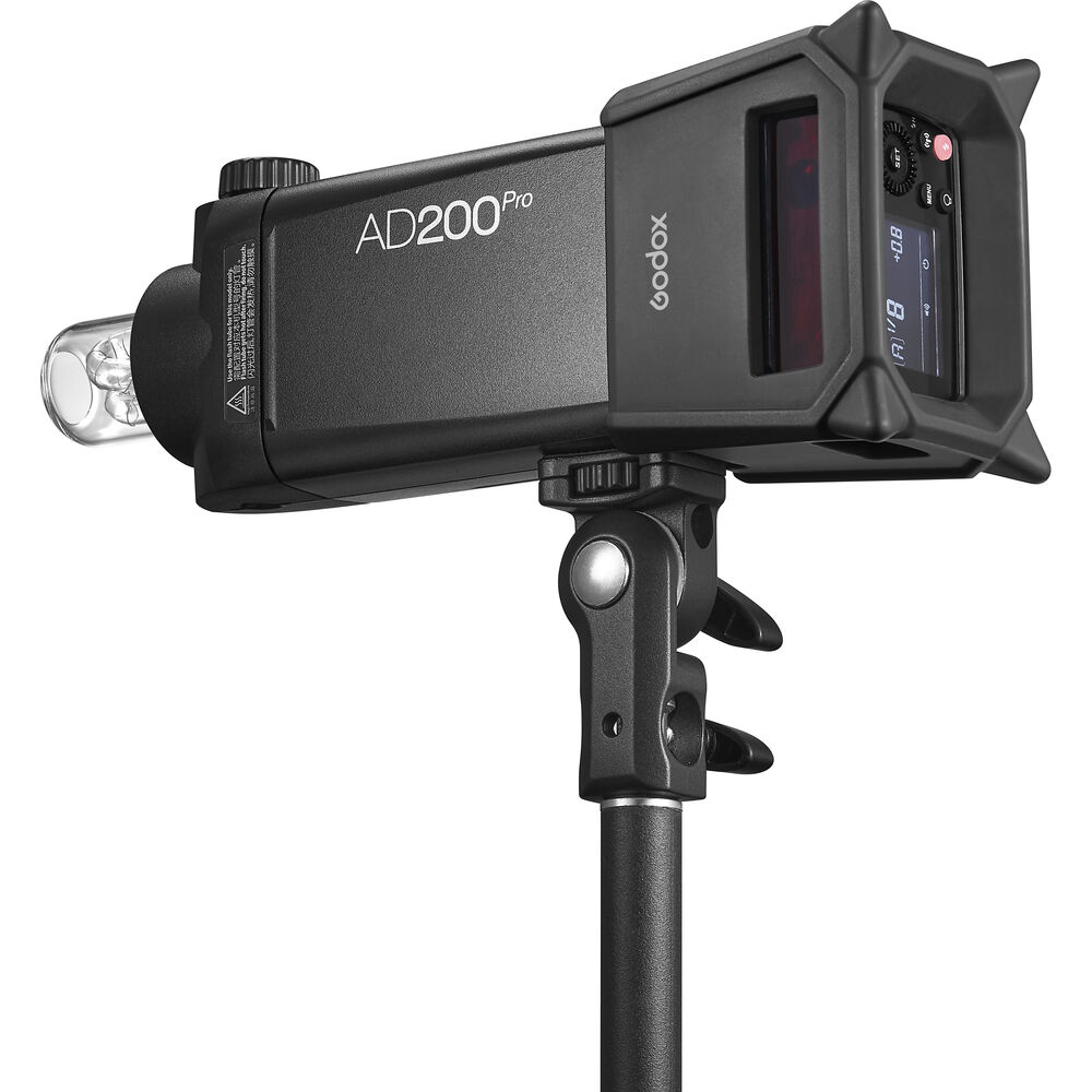 Godox AD200Pro Flash Silicone Fender Protector - Durable Shockproof Cover for Outdoor Photography, Studio Lighting & On-Location Shoots
