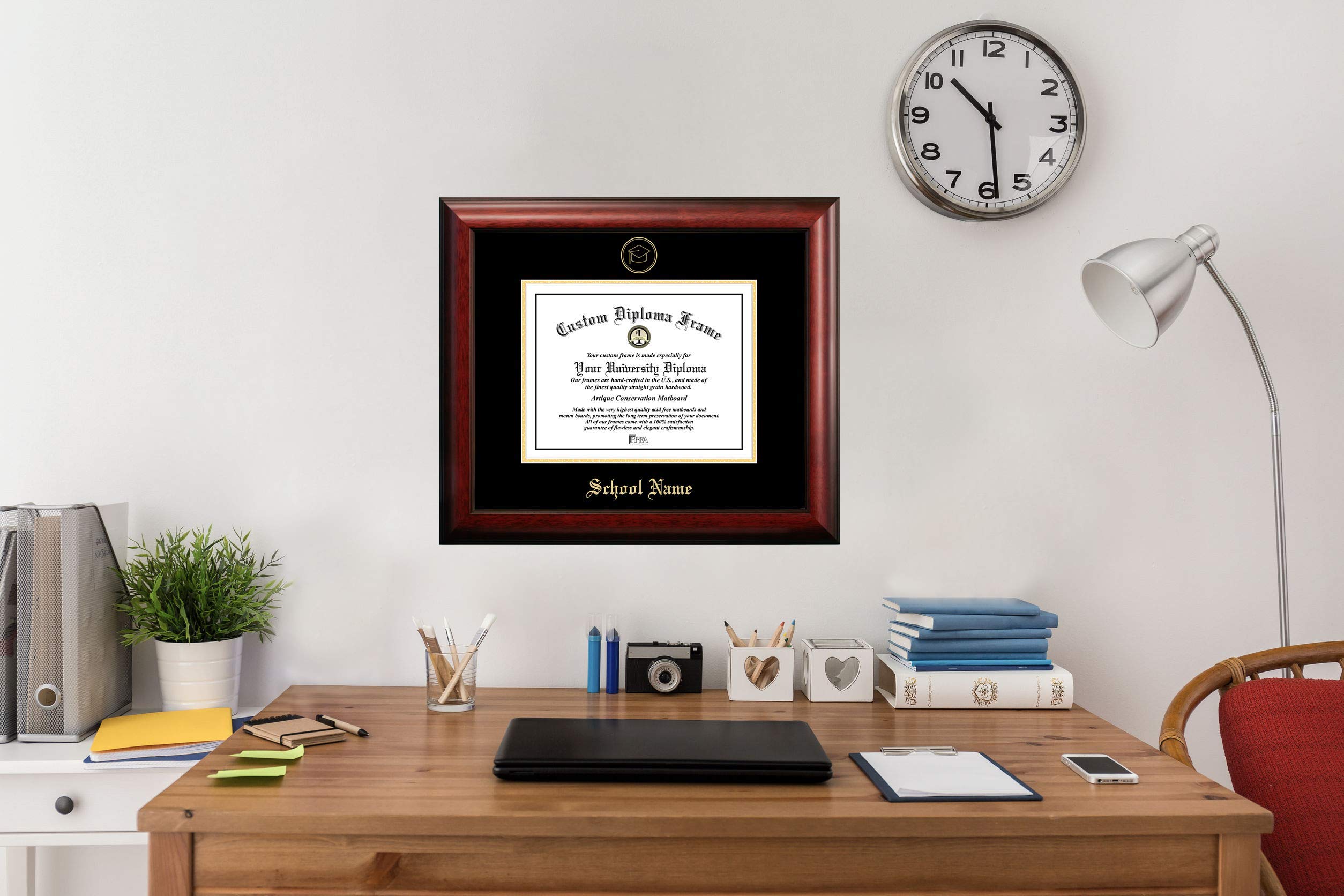 NCAA Wisconsin Milwaukee Panthers Unisex Silver Embossed Diploma Frame - University of Wisconsin Graduation Display - 10W x 8H Silver College Diploma Holder - Perfect for Graduation Gifts, Office Decor & Alumni Memorabilia