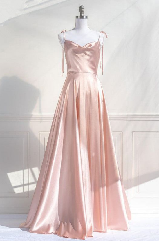 Elegant A-Line Pink Long Prom Dress for Formal Graduation Party | J5645 | Perfect for Homecoming, Sweet 16, Quinceañera & Evening Galas