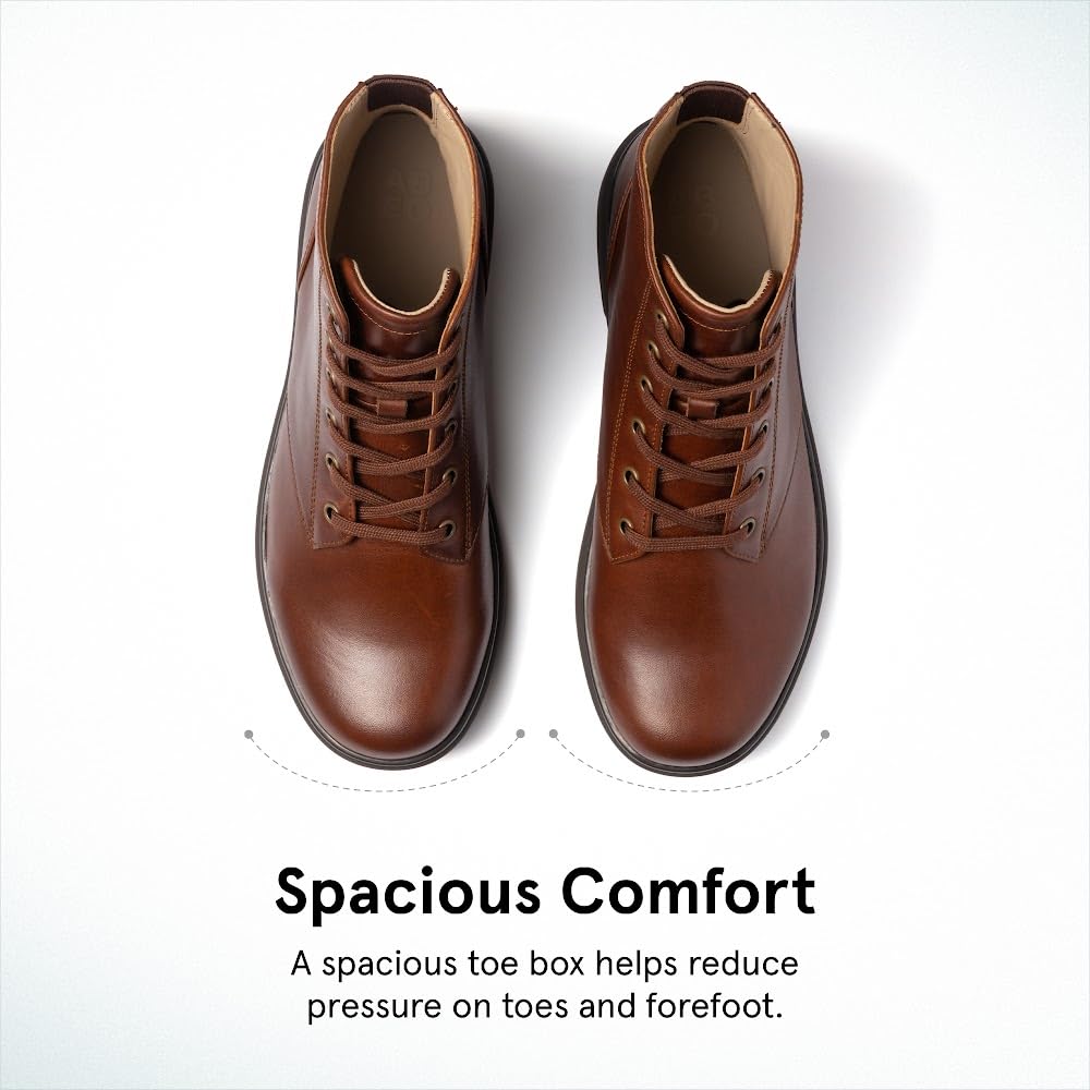 ABEO Vista Lace Metatarsal Boots for Women - Comfortable Fall Boots for Metatarsalgia Relief & Foot Support | Perfect for Walking, Work & Everyday Wear