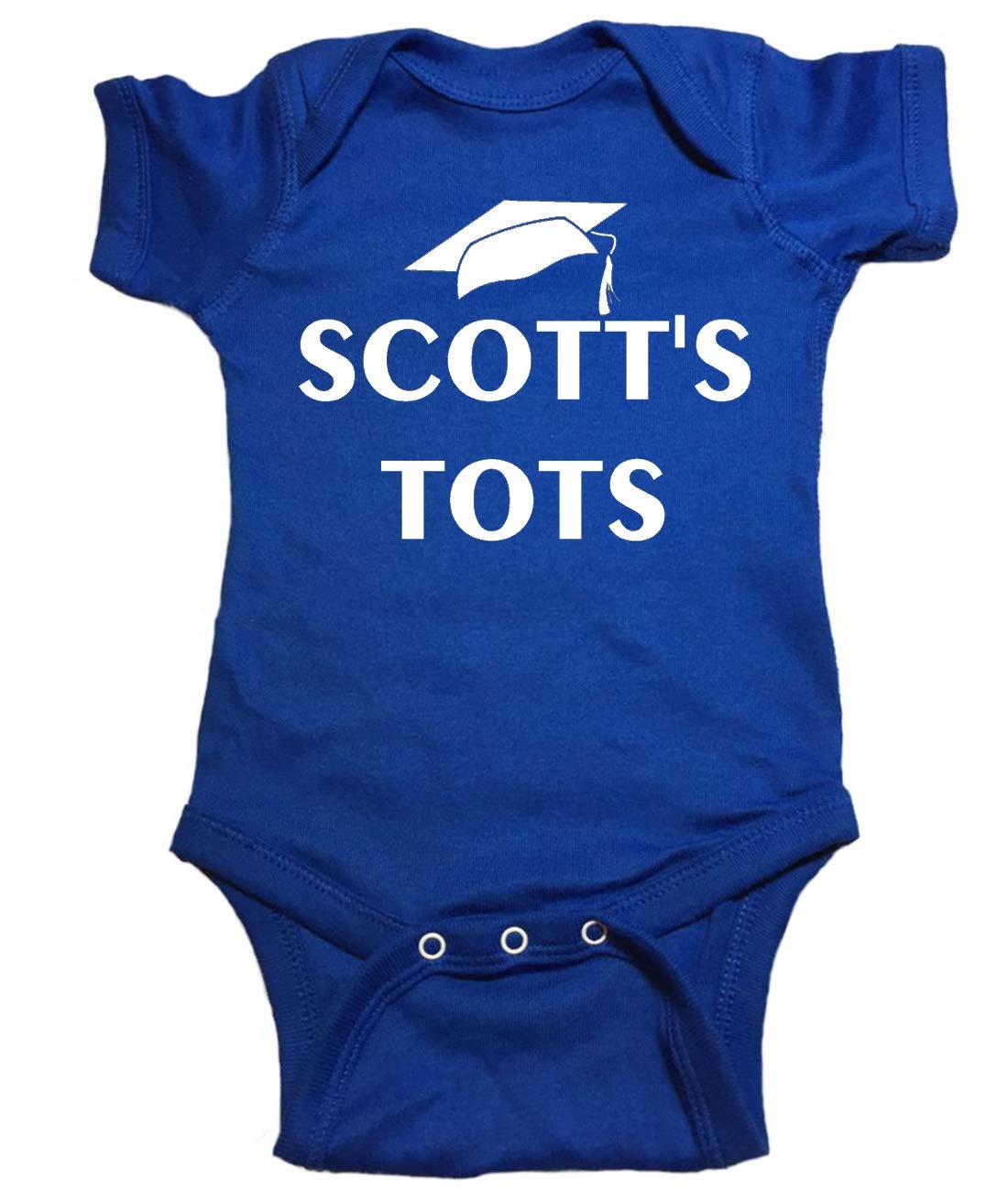 NorthStarTees Unisex Baby Bodysuit Onesie - Pink Infant Romper for Office & Casual Wear - Scott's Tots Design - Perfect for Newborn Photos, Daycare & Family Outings