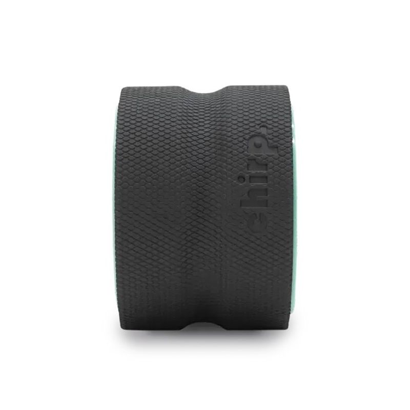 Chirp Wheel+ 6 Inch Deep Tissue Massage Roller for Back Pain Relief - Portable Foam Roller for Yoga, Physical Therapy & Muscle Recovery