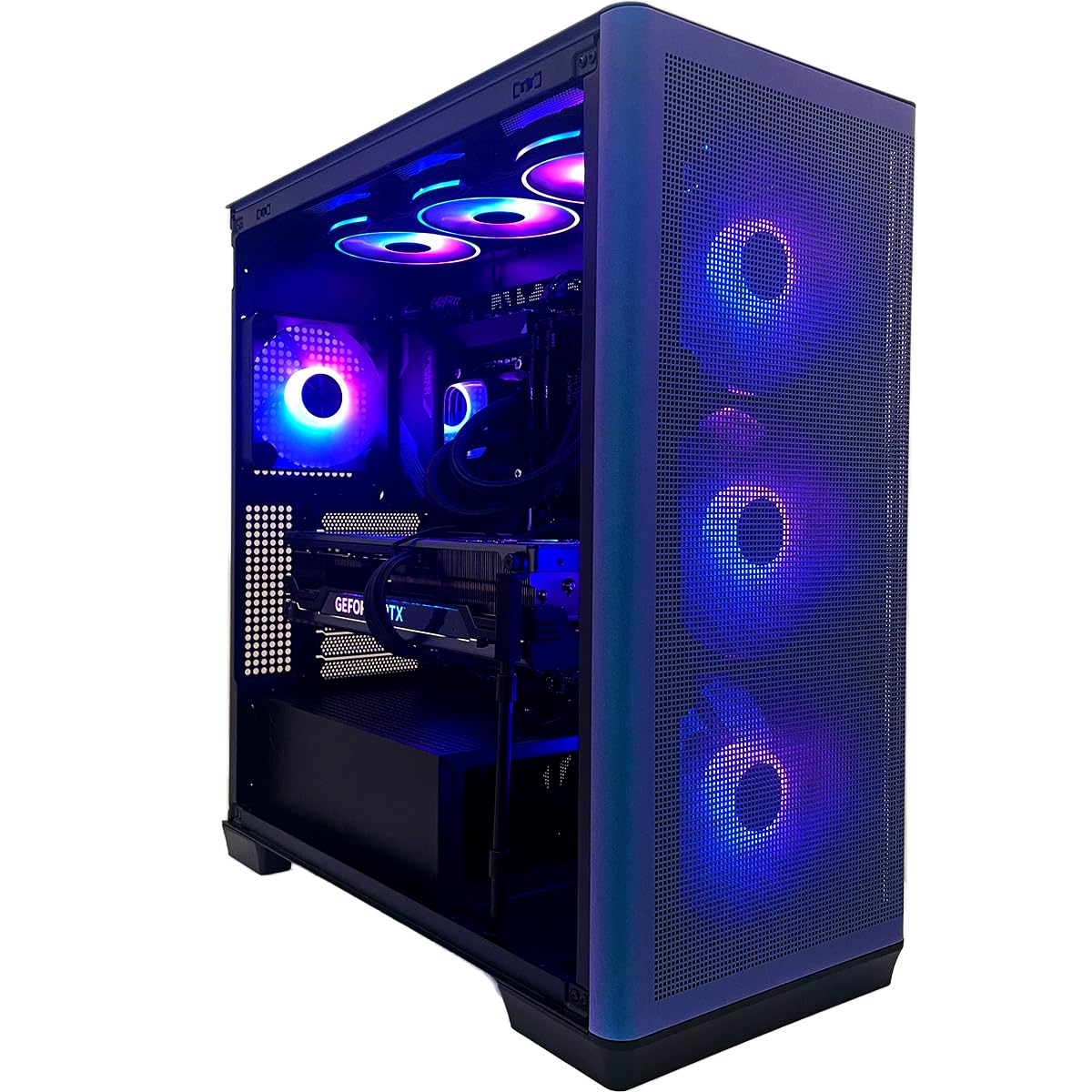 Ginger6 Gaming PC Desktop 14ZI8C-8PX - Intel Core i7-14700KF Processor, NVIDIA RTX 4060 8GB GPU, 1TB NVMe SSD, 64GB DDR5 RAM, Z790 Motherboard, WiFi 6E, Liquid Cooling, Windows 11 Home - Perfect for 4K Gaming, Streaming & Content Creation