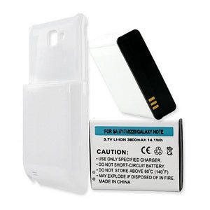 Samsung Galaxy Note SGH-I717 3.7V Smartphone with White Protective Case - Perfect for Business Professionals & Students on the Go