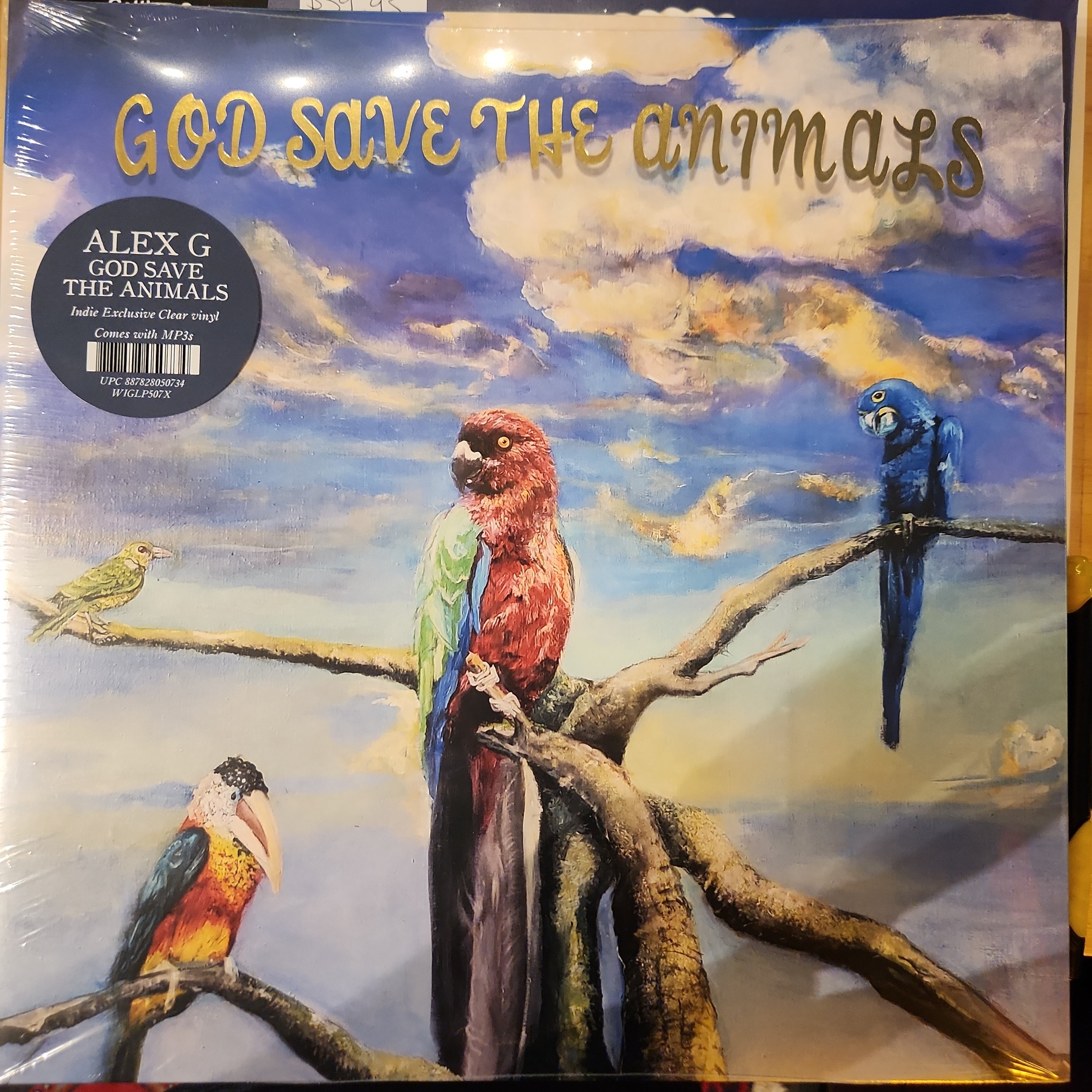 Alex G - God Save the Animals Vinyl Record LP | Indie Rock Music Album for Collectors & Music Lovers | Perfect for Home Listening, Gifts & Vinyl Collections