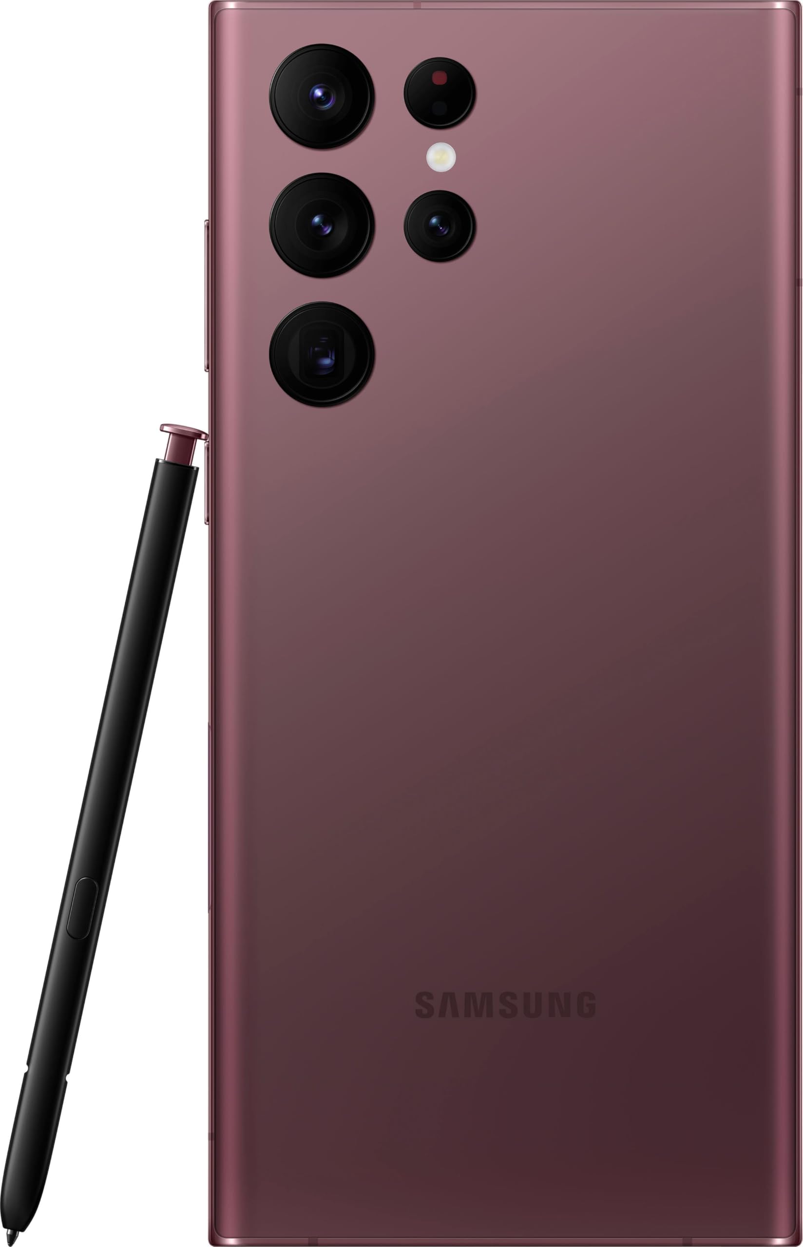 SAMSUNG Galaxy S22 Ultra 5G Smartphone - US Version 512GB Burgundy (Renewed) for Verizon | Premium Android Phone with S Pen, 108MP Camera & Long Battery Life | Perfect for Business Professionals & Mobile Gaming