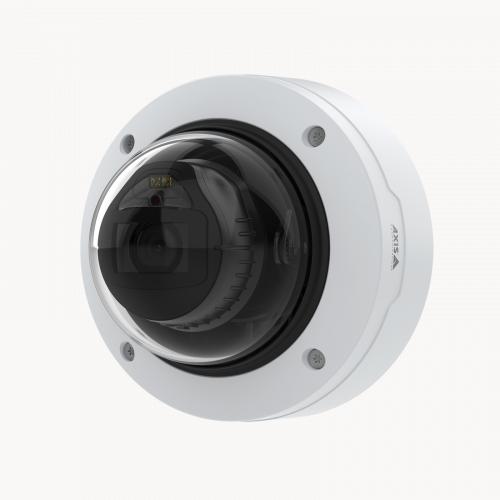 Axis Communications P3268 LV 8MP Network Dome Security Camera with Night Vision, 4.3-8.6mm Lens - Indoor/Outdoor Surveillance for Home & Business Protection