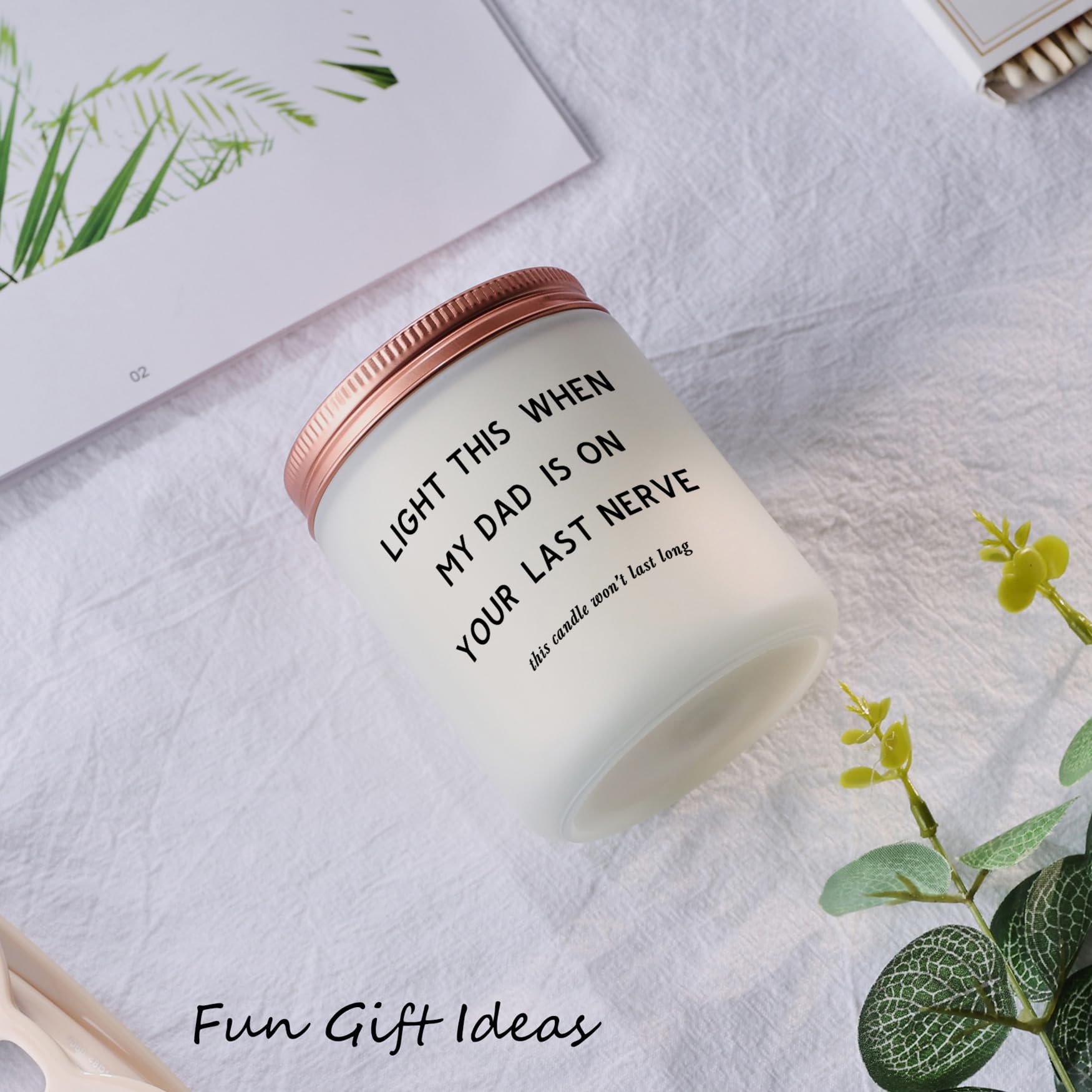 Funny and Unique Scented Candles Gift for Mom - Birthday, Mother's Day, Christmas Present from Daughter or Son | Aromatherapy Home Decor for Stepmom, Wife, Women