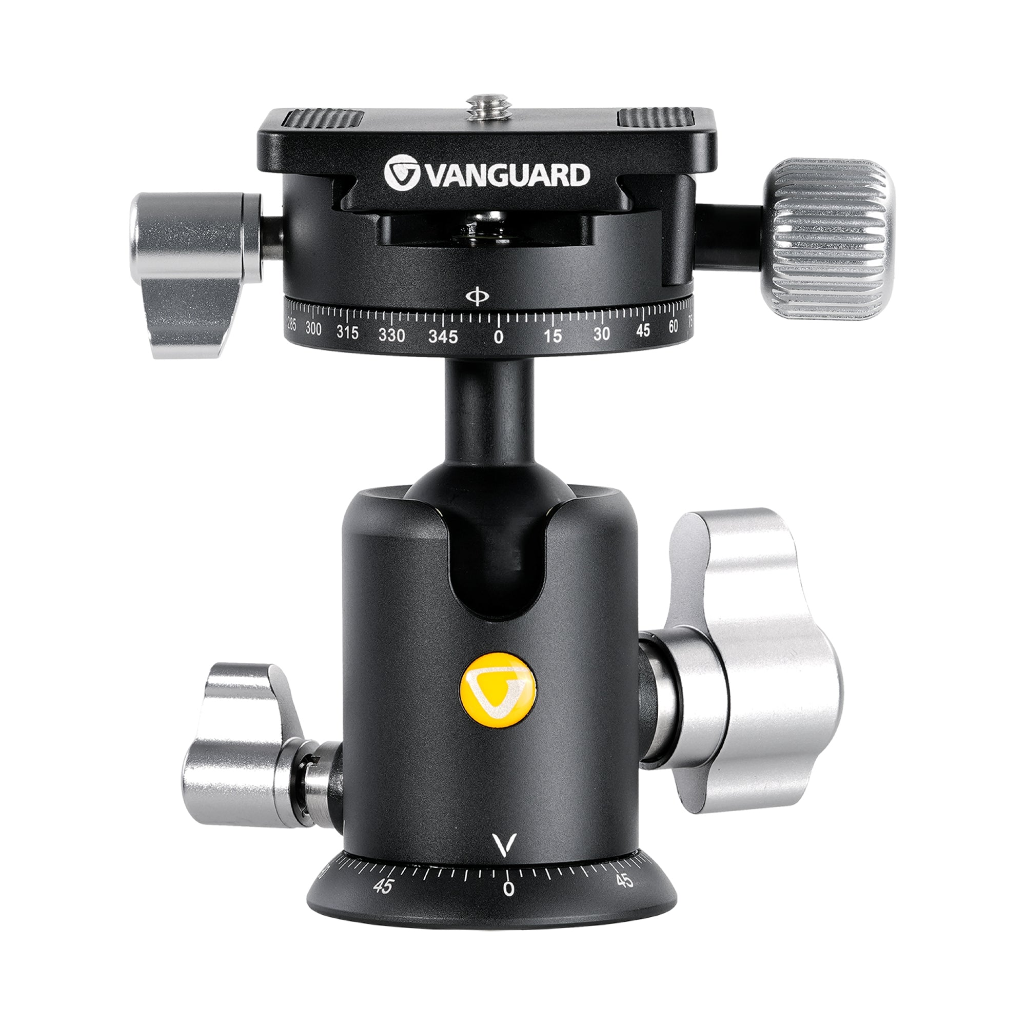 VEO BH 110S Dual Axis Ball Head Tripod Mount - Professional 360° Panoramic Photography & Videography Gear for DSLR Cameras - Perfect for Landscape, Travel, and Outdoor Shooting